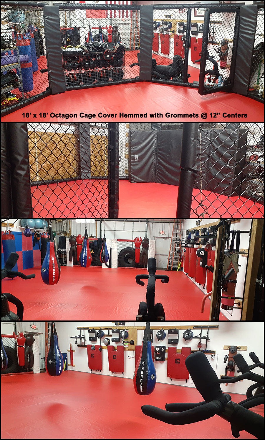 Octagon Cage Cover